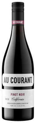Au Courant Pinot Noir Wine - 750 ML - Image 1