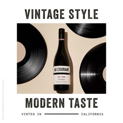 Au Courant Pinot Noir Wine - 750 ML - Image 5