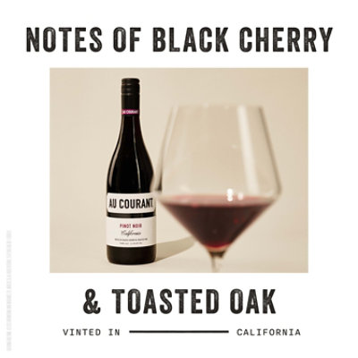 Au Courant Pinot Noir Wine - 750 ML - Image 3