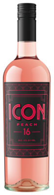 Icon High Alcohol Peach Moscato Wine - 750 ML