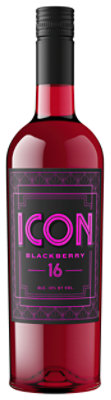 Icon High Alcohol Blackberry Moscato Wine - 750 ML - Image 2