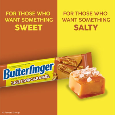 Butterfinger Salted Caramel Flavor Gluten Free Peanut Buttery Candy Bars - 1.9 Oz - Image 2