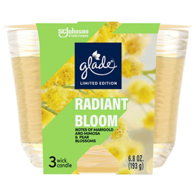 Glade Candle 3 Wick Radiant Bloom - EA - Image 2