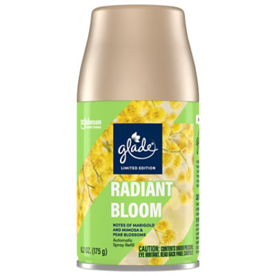 Glade Auto Spray Rfl, Radiant Bloom, Limited Edition - 8 Oz - 8 OZ - Image 2
