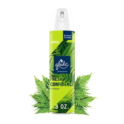 Glade Aerosol, Fresh Confidence, Limited Edition - 8 Oz - 8 OZ - Image 1