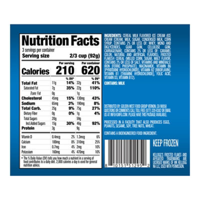 Kellogg’s Frosted Flake Ice Cream - 14 Fl. Oz. - Image 5