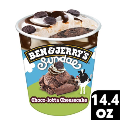 Ben & Jerrys Chocolatta Cheesecake - 14.4 FZ - Image 2