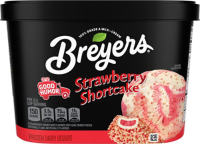 Breyers Ice Cream Strawberry Shortcake - 1.5 QT - Image 6