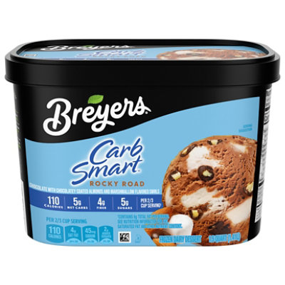 Breyers Ice Cream Carbsmart Rocky Road, 1.5 Qt - 1.5 QT