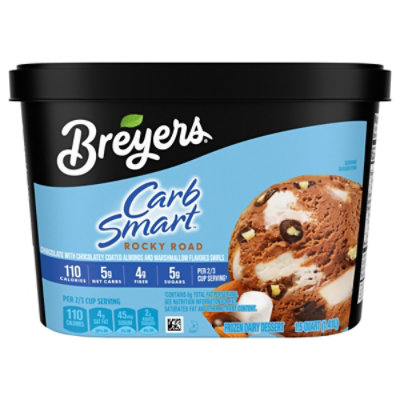 Breyers Ice Cream Carbsmart Rocky Road, 1.5 Qt - 1.5 QT - Image 3