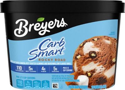 Breyers Ice Cream Carbsmart Rocky Road, 1.5 Qt - 1.5 QT - Image 6