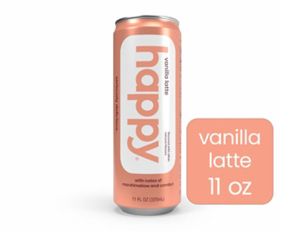 We Are Happy Coffee Vanilla Latte 11fz - 11 FZ