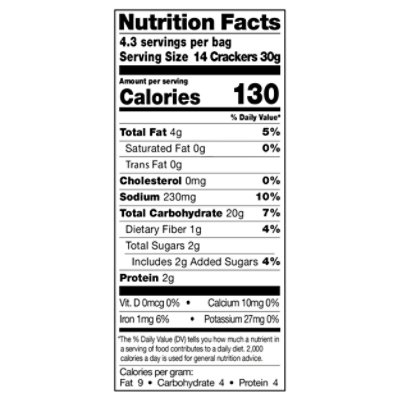 Miltons Crackers Zesty Ranch 4.5oz - 4.5 OZ - Image 4