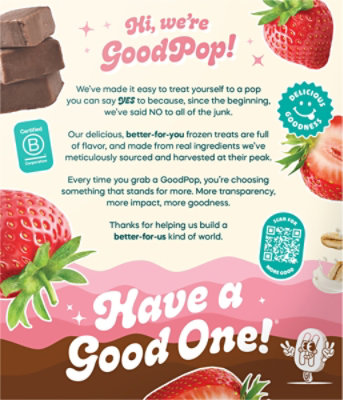 Goodpops Bar Neapolitan Dairy Free 6ct - 13.2 FZ - Image 5
