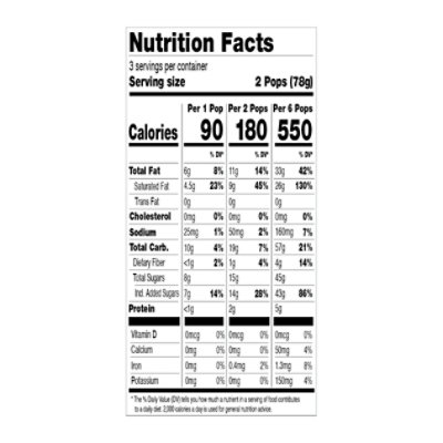 Goodpops Bar Neapolitan Dairy Free 6ct - 13.2 FZ - Image 4