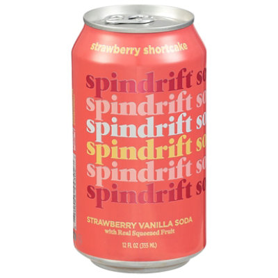 Spindrift Soda Strawberry Shortcake 12fz - 12 FZ - Image 2