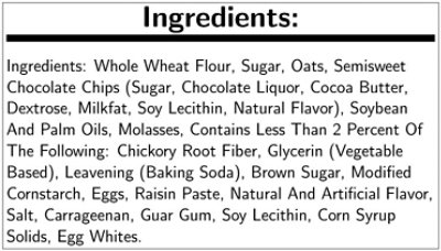 Richs Ultimate Breakfast Round Oatmeal Chocolate Chip Dough, 2.2 Ounce (Pack of 126) - Image 3