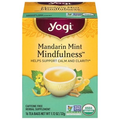 Yogi Teas Tea Mandarin Mint Mindfulness - 1.12 OZ - Image 1