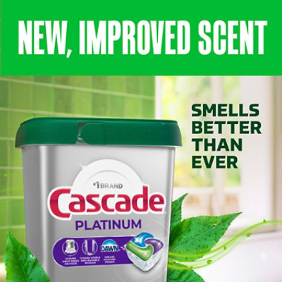 Cascade Platinum With Oxi Actionpacs, Fresh Scent - 59 Ct. - 59 CT - Image 7