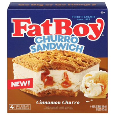 Fatboy Cinnamon Churro Ice Cream Sandwich - 16 OZ - Image 3