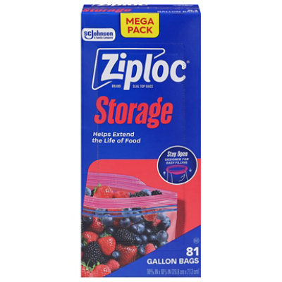 Ziploc Storage Gallon Bags Megapack - 81 CT - Image 3