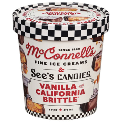 Mcconnell's Fine Ice Creams Vanilla With California Brittle  Pt - PT - Image 1