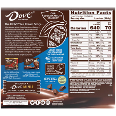 Dodove Milk Chocolate Ice Cream Bars Te Size, 10ct, 7.5 Fz - 7.5 FZ - Image 7