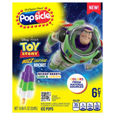 Popsicle Buzz Light Year Pop, 10.96 Fz, 6 Count - 10.96 FZ - Image 3