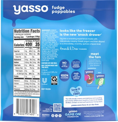 Yasso Ice Cream Fudge Poppables, 6.84 Fz - 6.84 FZ - Image 6