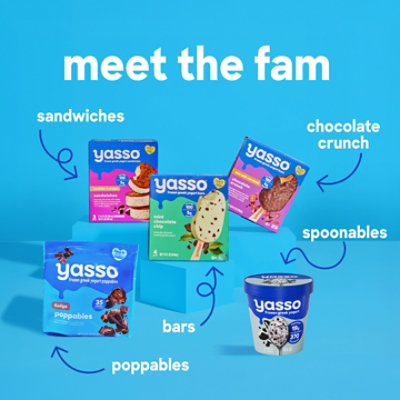 Yasso Ice Cream Fudge Poppables, 6.84 Fz - 6.84 FZ - Image 1