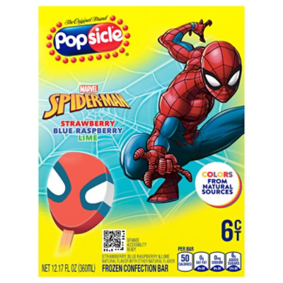 Popsicle Ice Cream Spiderman Facepiece 12.17 Fo - 12.17FZ - Image 3