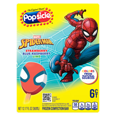 Popsicle Ice Cream Spiderman Facepiece 12.17 Fo - 12.17FZ - Image 2