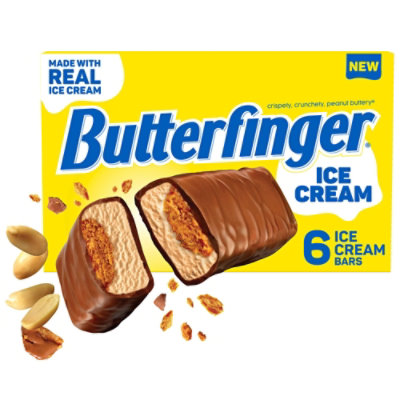 Butterfinger 2.0 Ice Cream Cndy Bar - 6 CT - Image 1