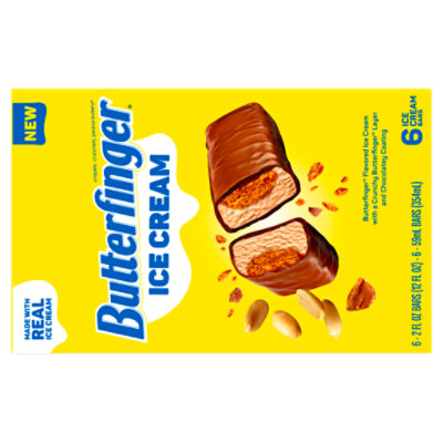 Butterfinger 2.0 Ice Cream Cndy Bar - 6 CT - Image 3