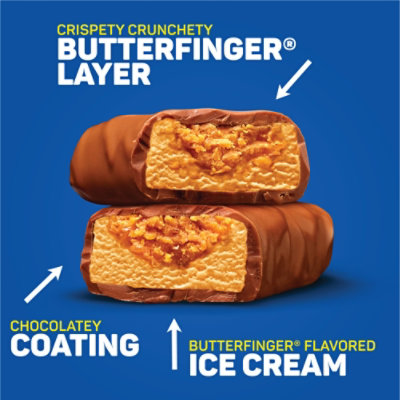 Butterfinger 2.0 Ice Cream Cndy Bar - 6 CT - Image 5