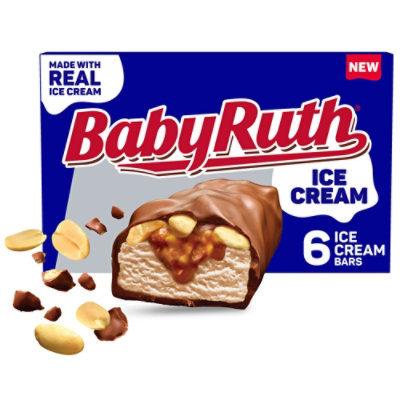 Baby Ruth 2.0 Ice Cream Candy Bar - 6 CT - Image 1