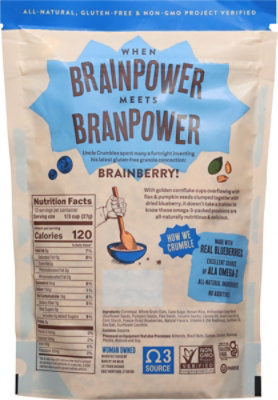 Uncle Crumbles Brainberry Granola 11oz - 11 OZ - Image 8