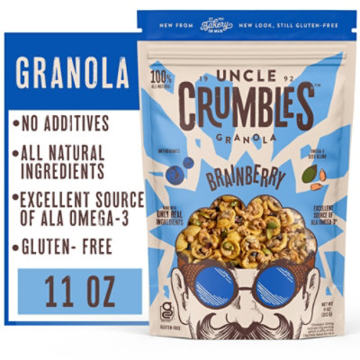 Uncle Crumbles Brainberry Granola 11oz - 11 OZ - Image 2