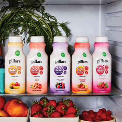 Pillars Yogurt Llc Yogurt Drinkable Peach - 12 FZ - Image 6