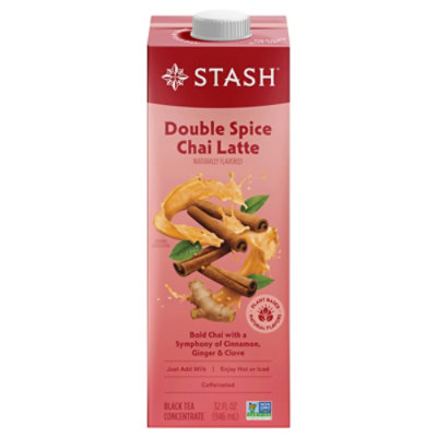 Stash Tea Double Spice Chai Tea Latte Concentrate 32 Fz - 32 FZ - Image 1