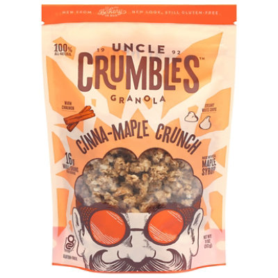 Uncle Crumbles Cinna Maple Crunch Granola 11oz - 11 OZ - Image 1