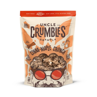 Uncle Crumbles Cinna Maple Crunch Granola 11oz - 11 OZ - Image 3
