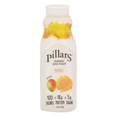 Pillars Yogurt Llc Yogurt Drinkable Mango - 12 FZ - Image 3