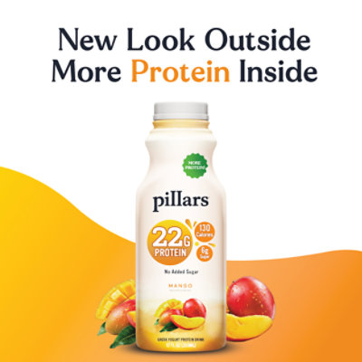 Pillars Yogurt Llc Yogurt Drinkable Mango - 12 FZ - Image 2
