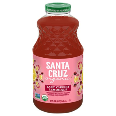 Santa Cruz Organic Tart Cherry Lemonade 32oz - 32 OZ - Image 3