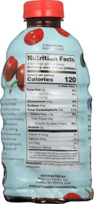 Antioxidant Solutions 100% Tart Cherry Juice 32oz - 32 OZ - Image 6