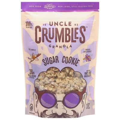 Uncle Crumbles Sugar Cookie Granola 11oz - 11 OZ - Image 1