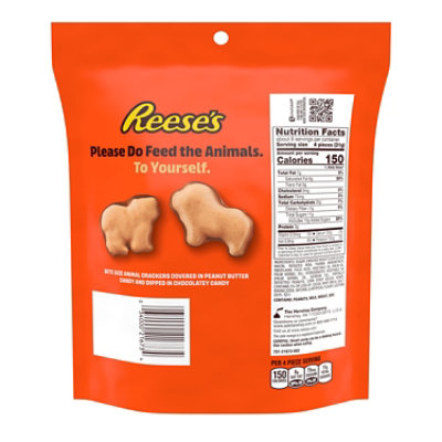 Reeses Dipped Animal Crackers Stand Up Pouch - 8.5 OZ - Image 2