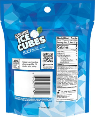 Ice Breakers Ice Cubes Peppermint Pouch - 8.11 OZ - Image 6