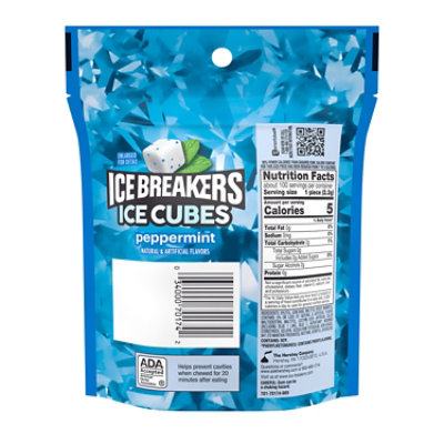 Ice Breakers Ice Cubes Peppermint Pouch - 8.11 OZ - Image 2